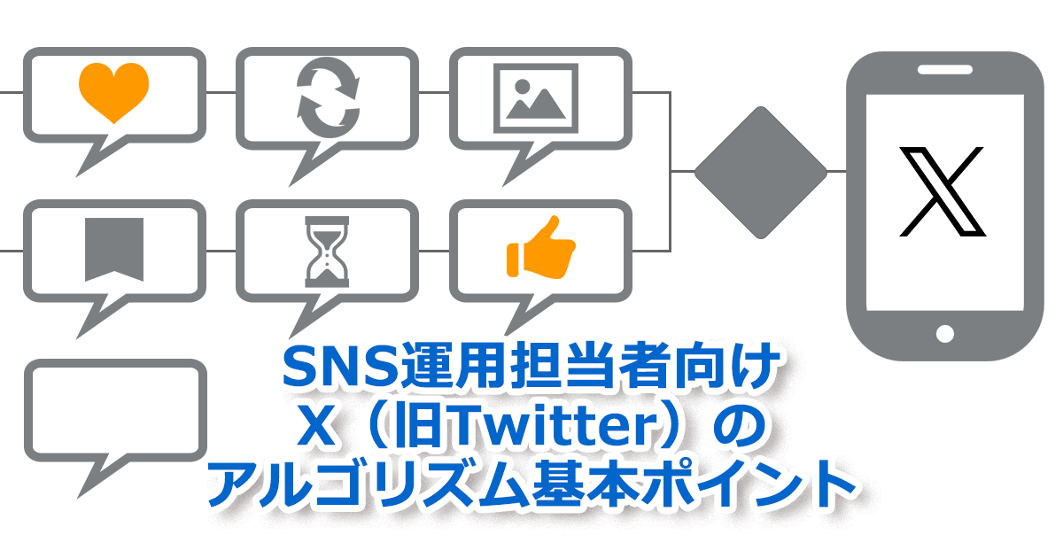 SNS運用担当者向けX（旧Twitter）のアルゴリズム基本ポイント【2025年